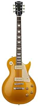エドワーズ EDWARDS LPタイプ エレキギター Amazon | EDWARDS E-LP-STD/P Gold Top | エレキギター | 楽器